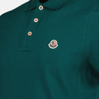Polos Polo à logo Moncler Verde Homme