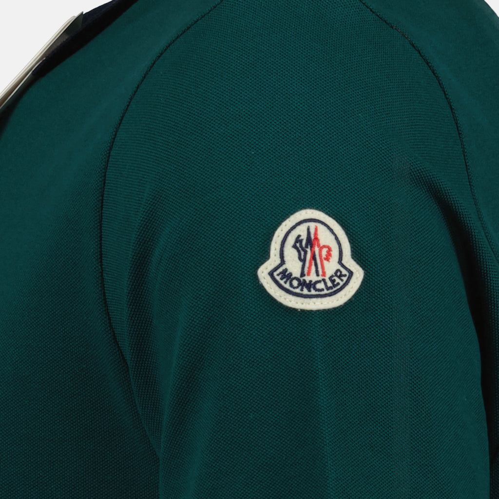 Polos Polo à logo Moncler Verde Homme
