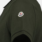 Poloshirts Polo à logo Moncler Grün Homme
