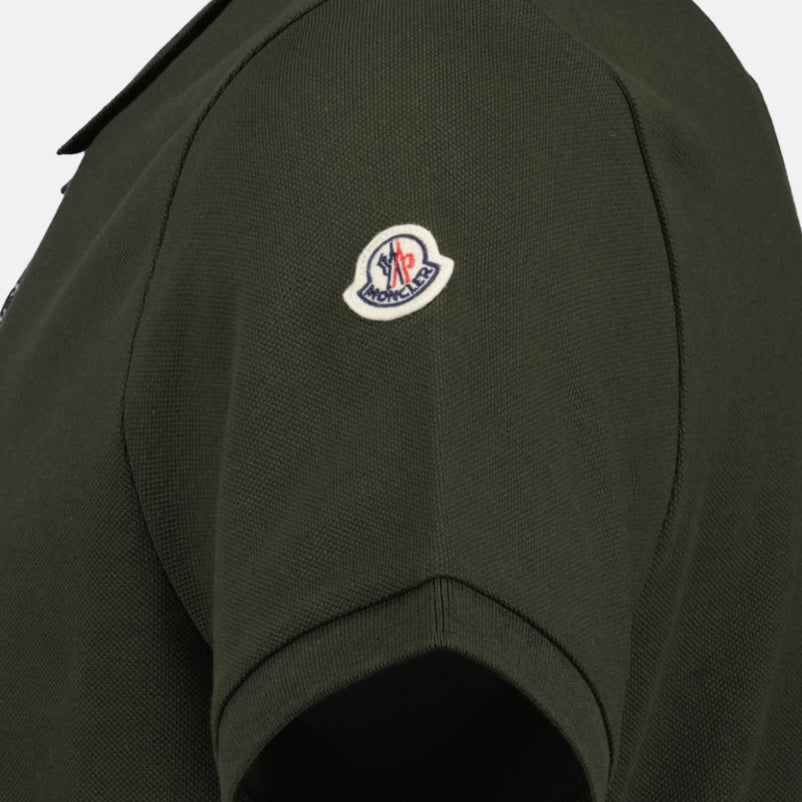 Poloshirts Polo à logo Moncler Grün Homme