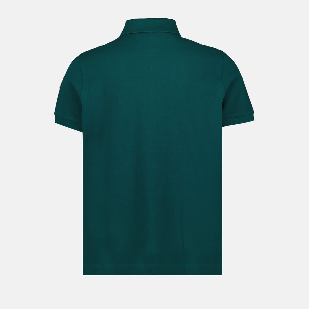 Polo Polo zippé Moncler Verde Homme
