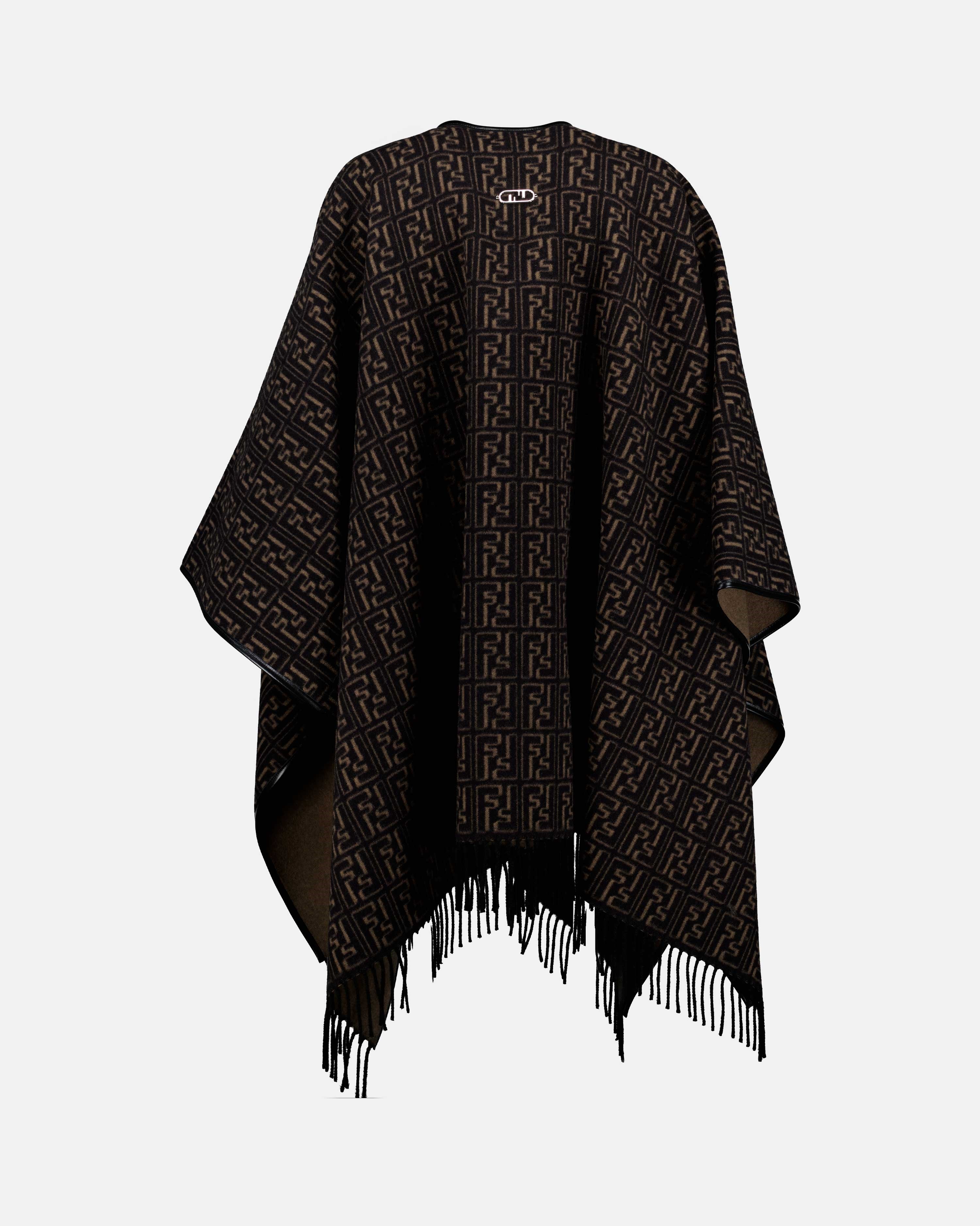 Giacche Poncho FF Fendi Marrone Unisex