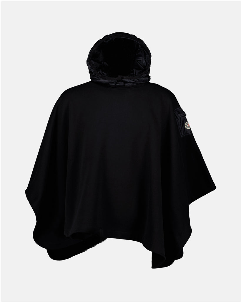 Poncho à capuche