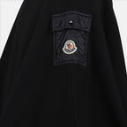 Vestes Poncho à capuche Moncler Noir Femme