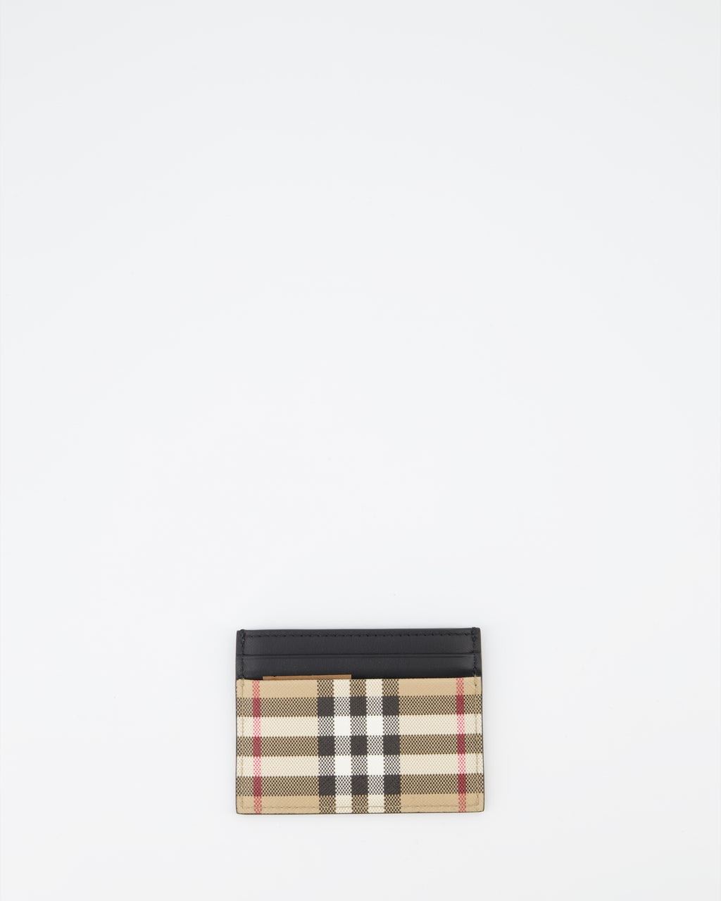 Pequeños artículos de cuero Porte-cartes à carreaux Burberry Beige Homme