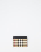 Pequeños artículos de cuero Porte-cartes à carreaux Burberry Beige Homme