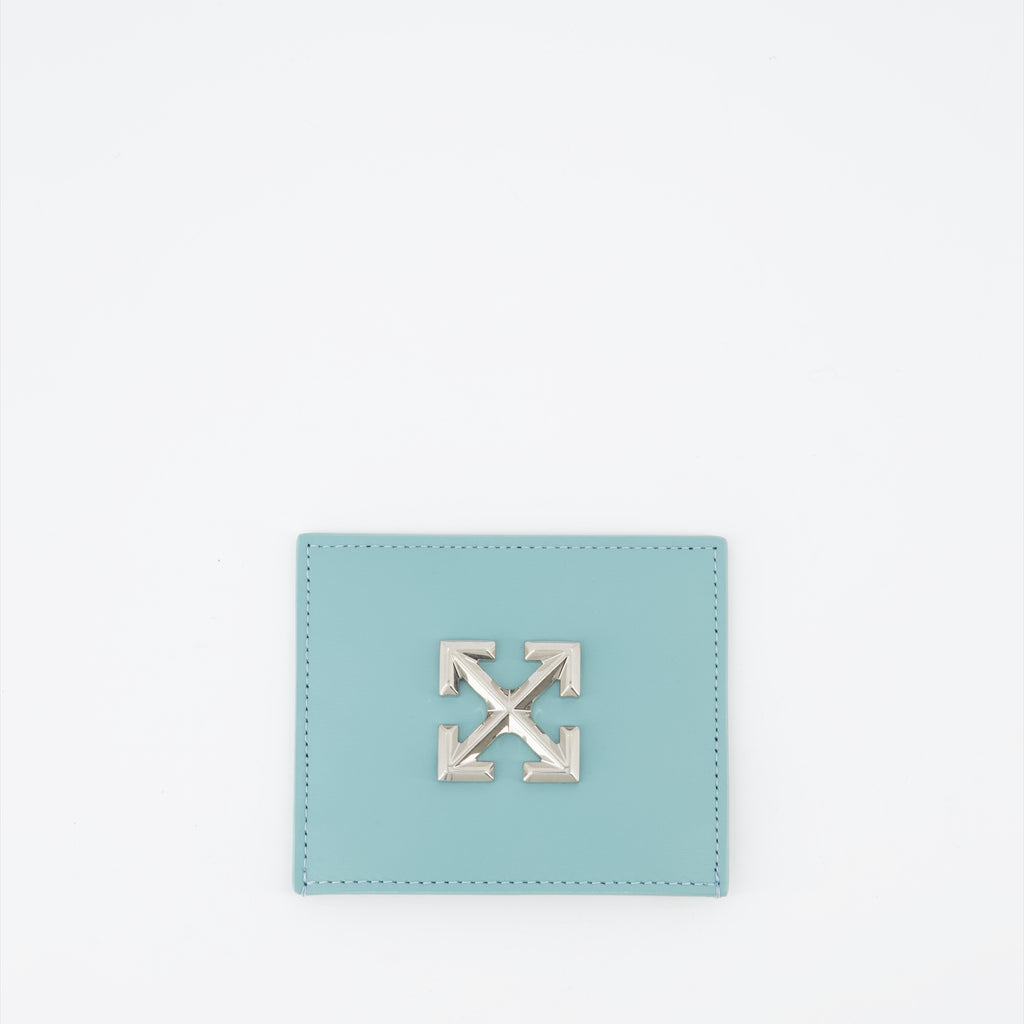 Petite maroquinerie Porte-cartes Jitney Off-White Bleu Femme