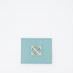 Petite maroquinerie Porte-cartes Jitney Off-White Bleu Femme