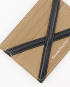 Kleine lederwaren Porte-cartes harnais Alexander McQueen Beige Homme