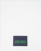 Petite maroquinerie Porte-cartes à logo Kenzo Bleu Homme