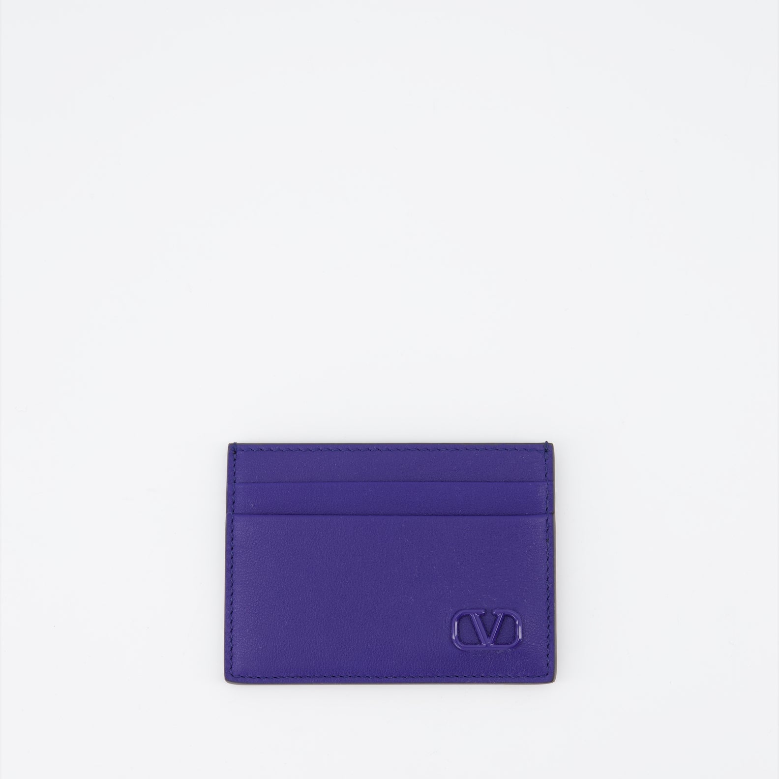 Piccola pelletteria Porte-cartes VLogo Valentino Garavani Blu Homme