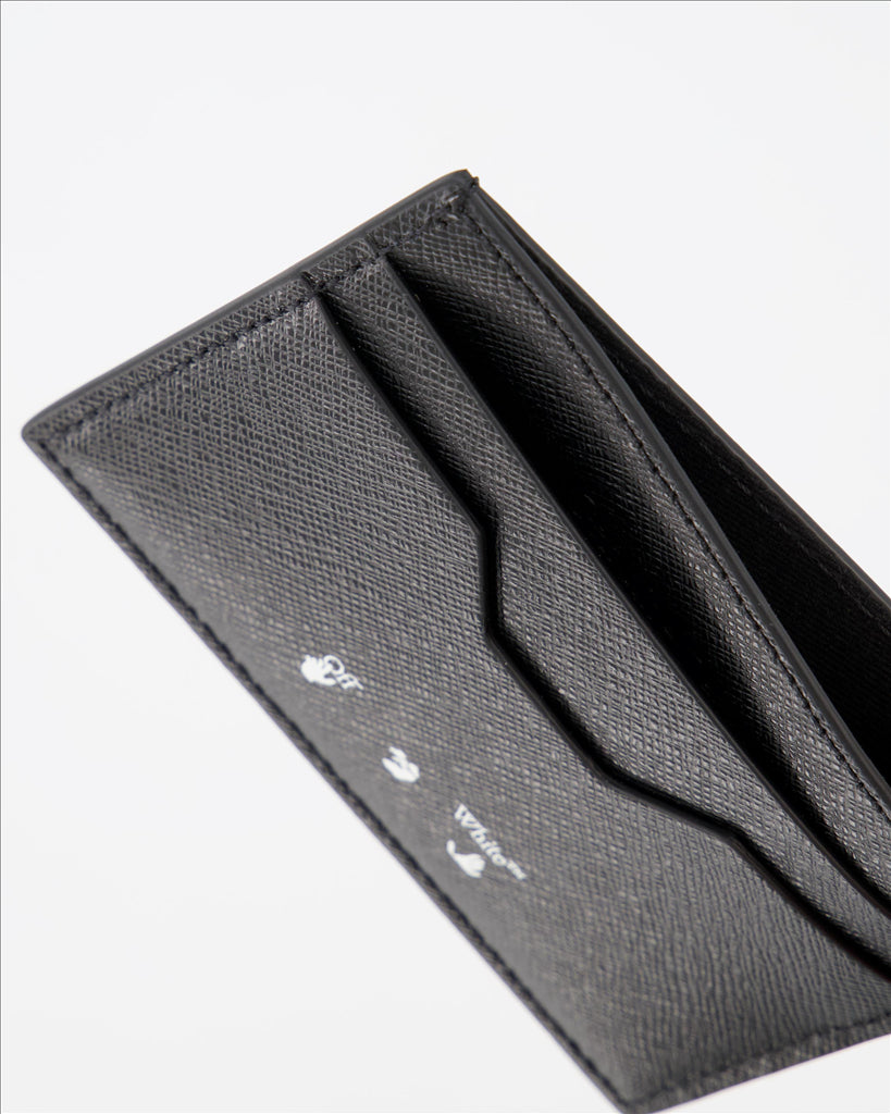Small leather goods Diag card holder Off-White Black Man