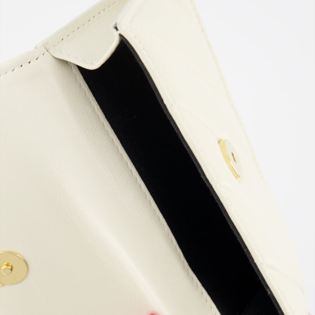 Small leather goods Leather card holder Off-White White Women