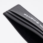 Small leather goods Grained leather card holder Palm Angels Black Man