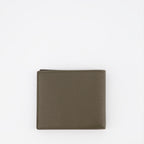 Small leather goods Grained leather card holder Saint Laurent Green Man