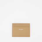 Porte cartes en cuir grainé