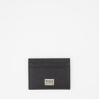 Pequenos artigos de couro Porte-cartes en cuir Dolce & Gabbana Preto Homme