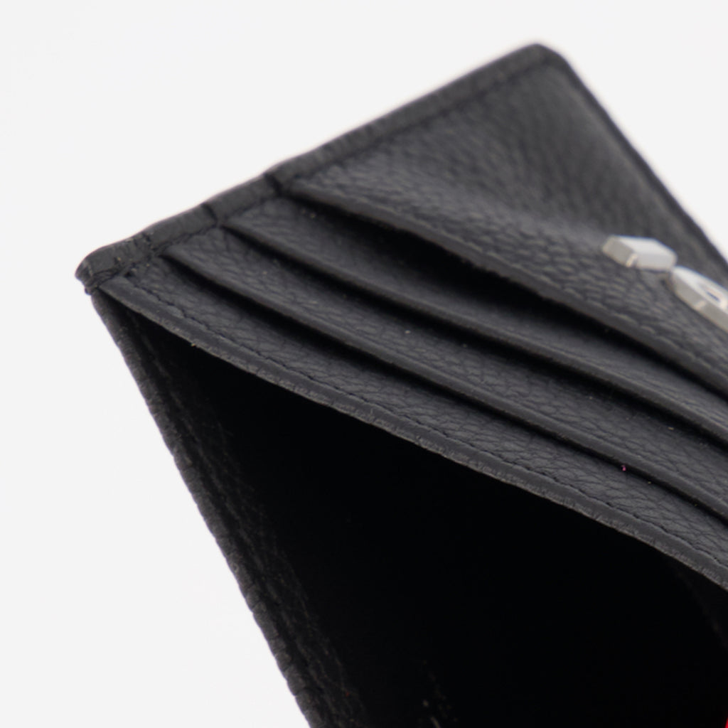 Small leather goods Leather card holder Fendi Black Man