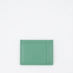 Petite maroquinerie Porte-cartes en cuir matelassé Miu Miu Vert Femme