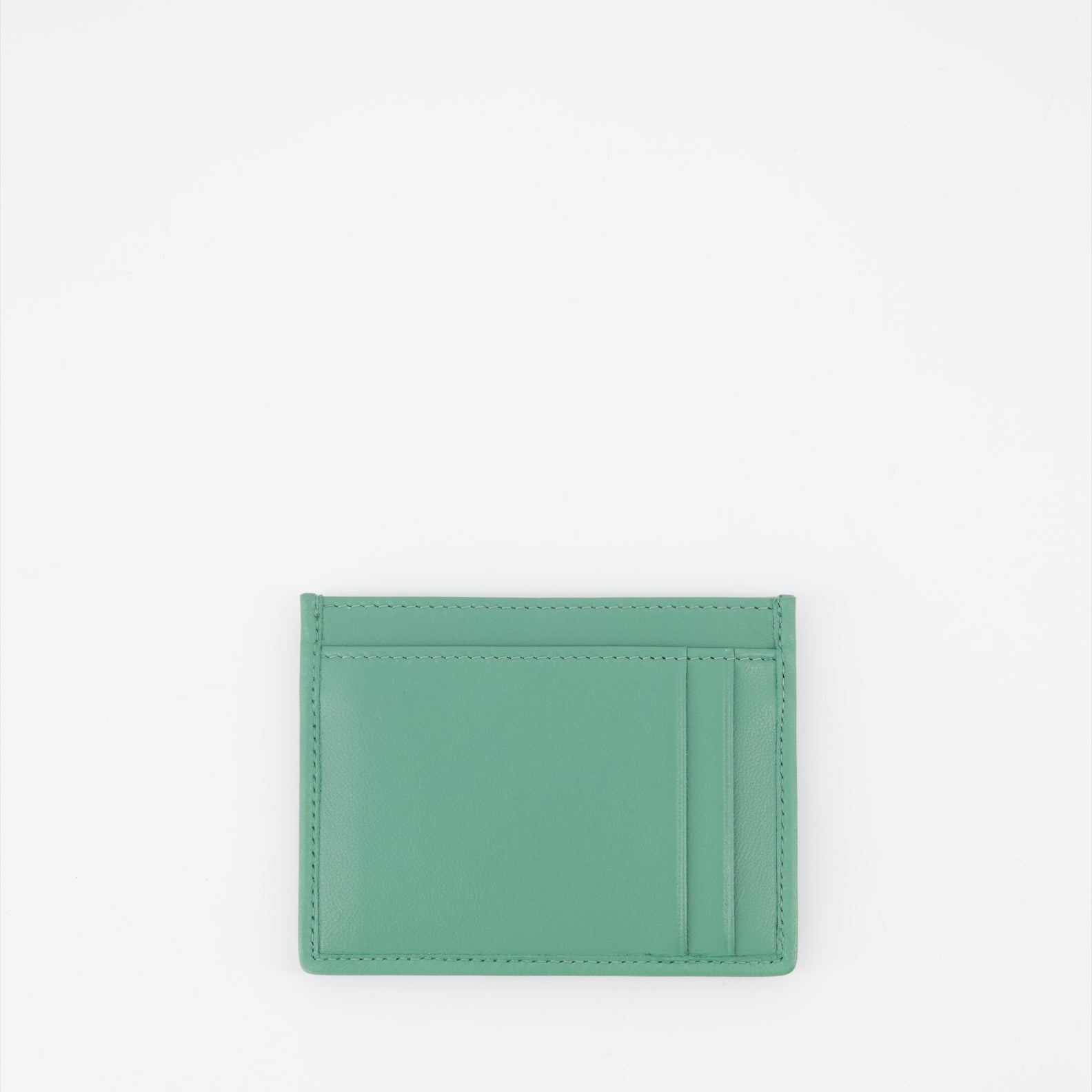 Petite maroquinerie Porte-cartes en cuir matelassé Miu Miu Vert Femme