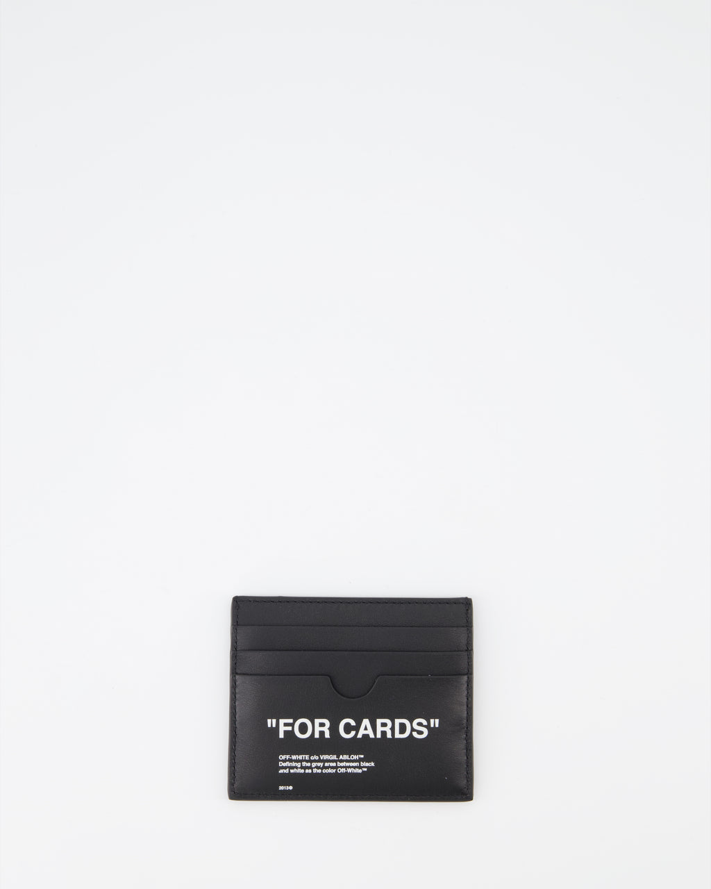 Piccola pelletteria Porte-cartes For Cards Off-White Nero Homme