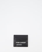 Piccola pelletteria Porte-cartes For Cards Off-White Nero Homme