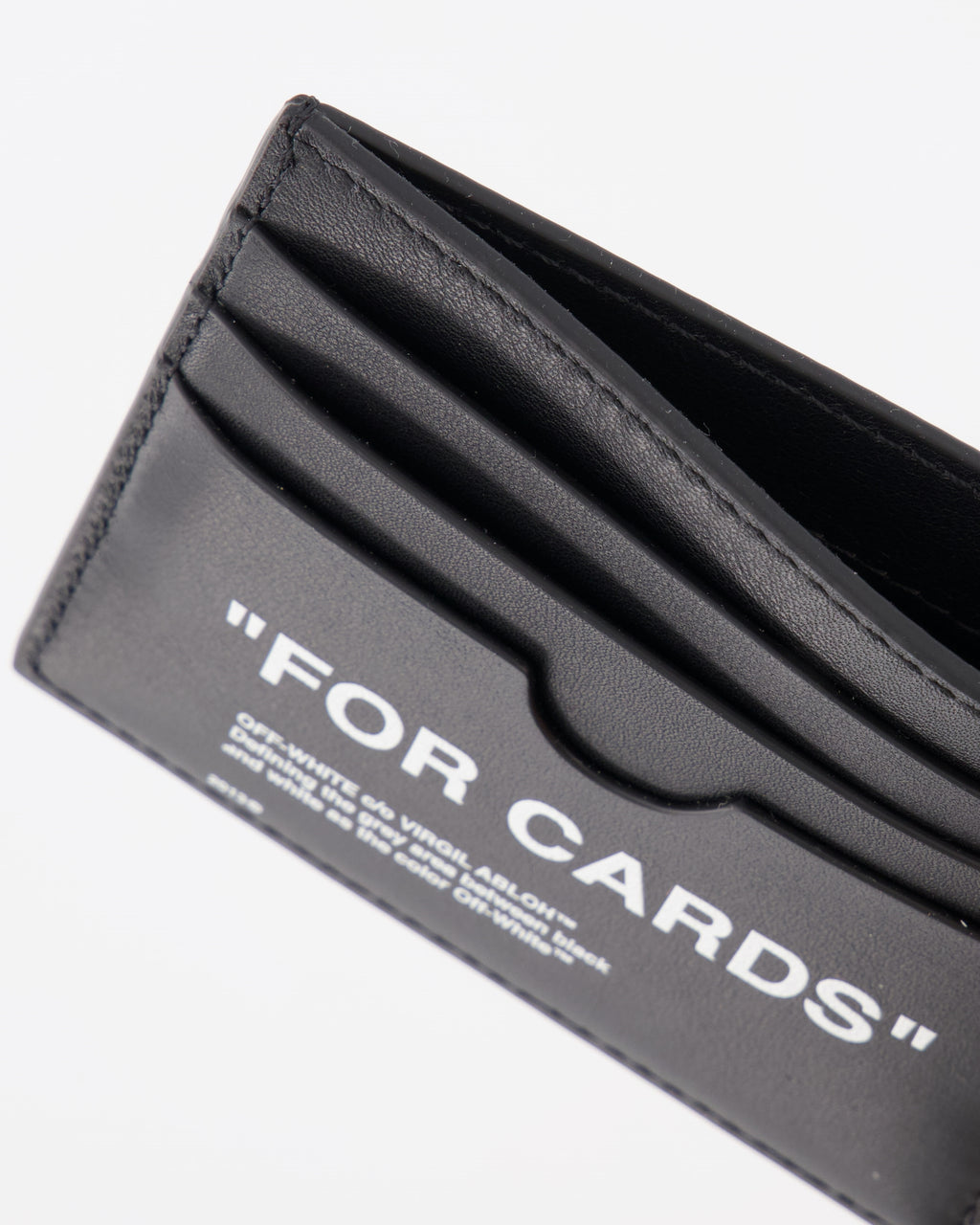 Piccola pelletteria Porte-cartes For Cards Off-White Nero Homme