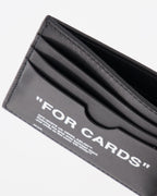Piccola pelletteria Porte-cartes For Cards Off-White Nero Homme