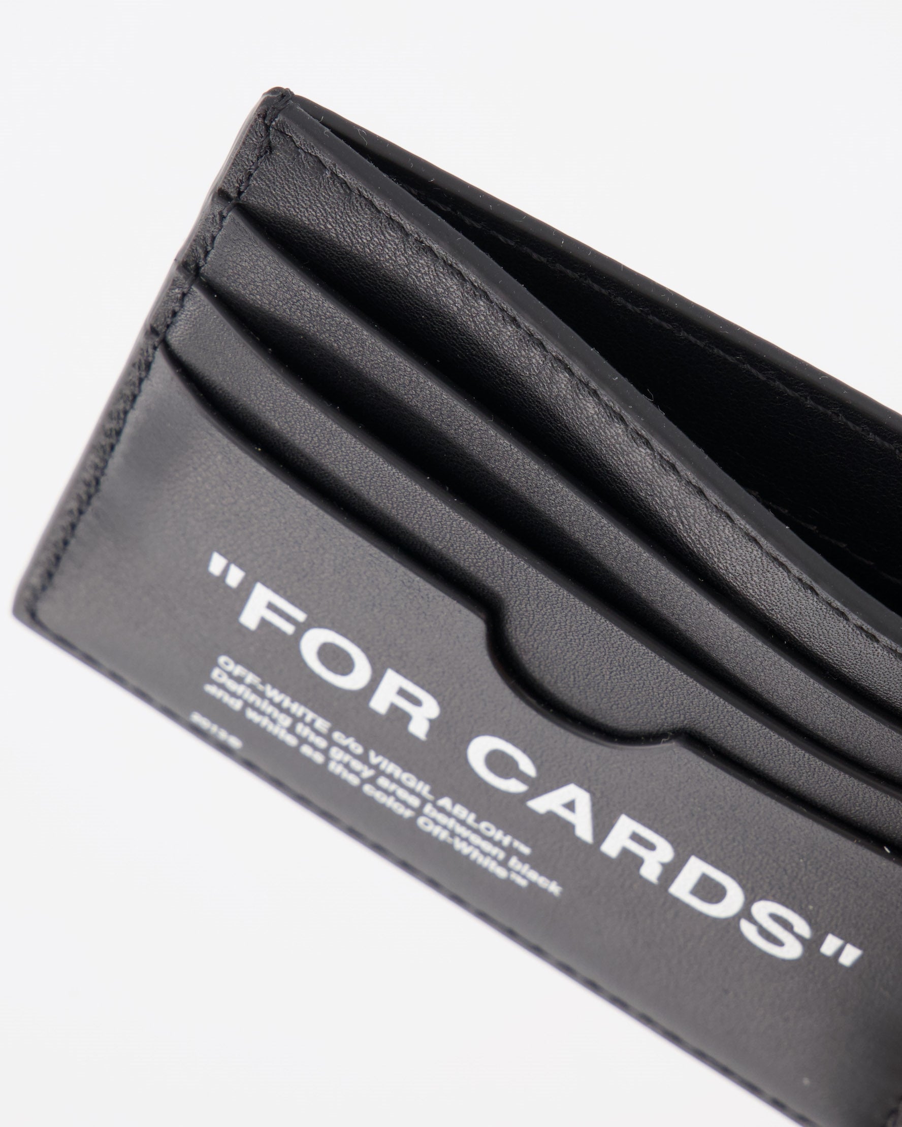 Piccola pelletteria Porte-cartes For Cards Off-White Nero Homme