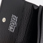 スモールレザーグッズ フォーステッチカードホルダー Maison Margiela 黒 ユニセックス
