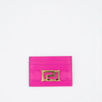 Piccola pelletteria Porte-cartes Goddess Versace Rosa Femme