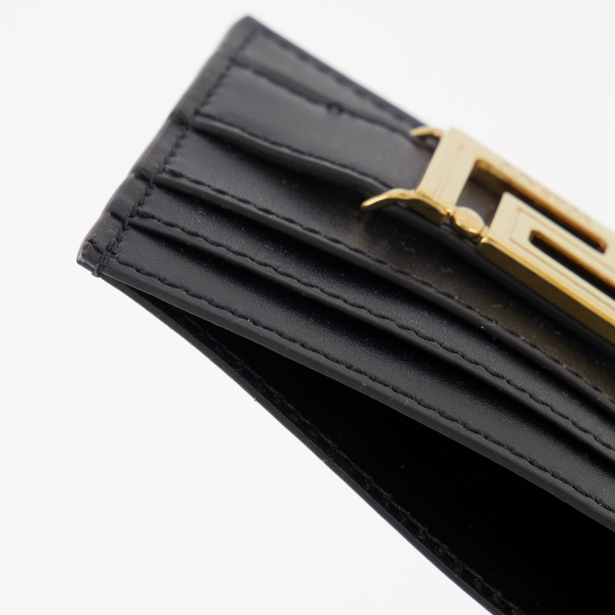 Petite maroquinerie Porte-cartes Goddess Versace Noir Femme