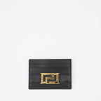 Petite maroquinerie Porte-cartes Goddess Versace Noir Femme