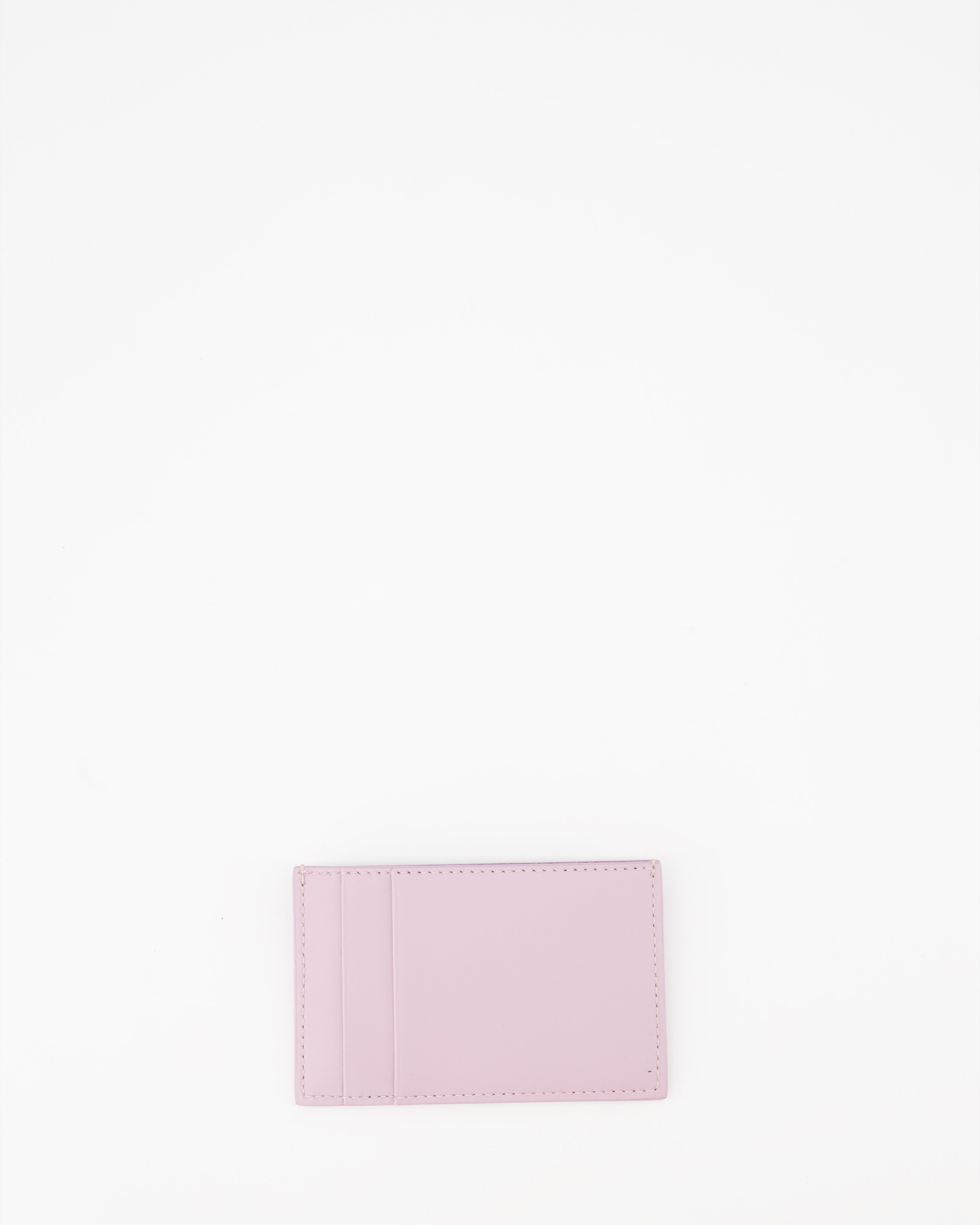 Pequeños artículos de cuero Porte-cartes Graffiti Alexander McQueen Rosa Homme