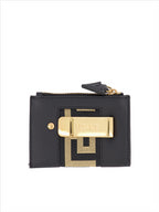 Piccola pelletteria Porte-cartes Greca Versace Nero Homme