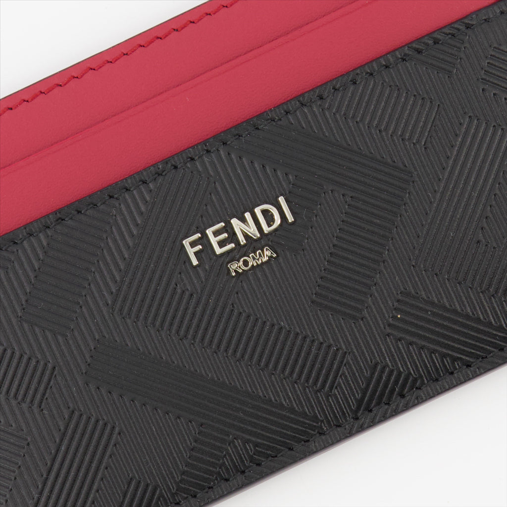 Small leather goods Fendi Roma card holder Fendi Black Man
