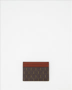 Pequeños artículos de cuero Porte-cartes monogrammé Saint Laurent Marrón Homme