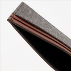 Pequeños artículos de cuero Porte-cartes monogrammé Saint Laurent Marrón Homme