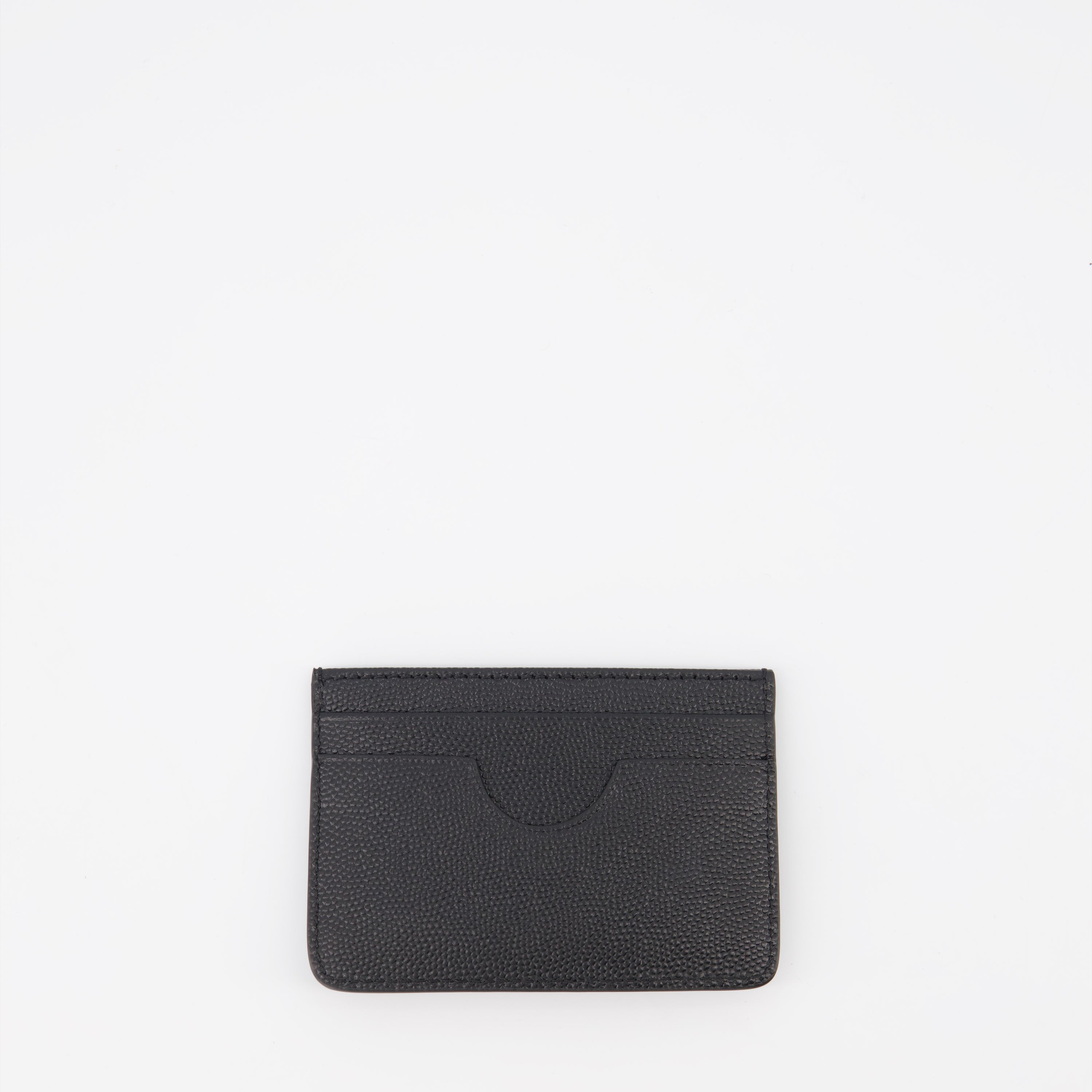 소형 가죽 제품 Porte-cartes Ami de Coeur Ami PARIS 검은색 남여공용