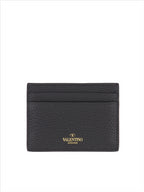 Petite maroquinerie Porte-cartes Rockstud Valentino Garavani Noir Femme
