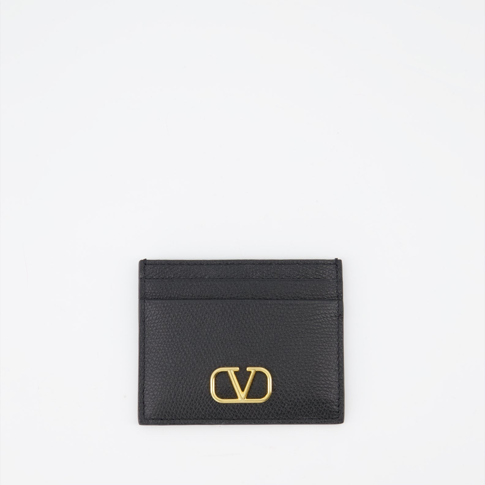 Piccola pelletteria Porte-cartes VLogo Valentino Garavani Nero Femme