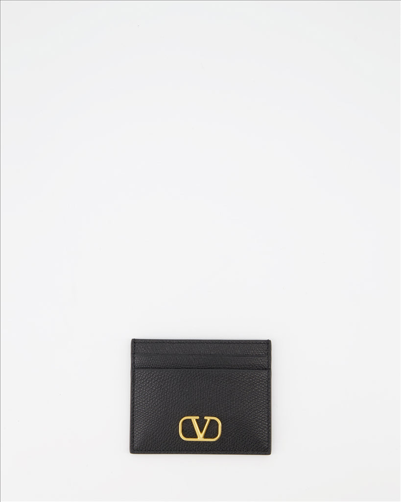 Piccola pelletteria Porte-cartes VLogo Valentino Garavani Nero Femme