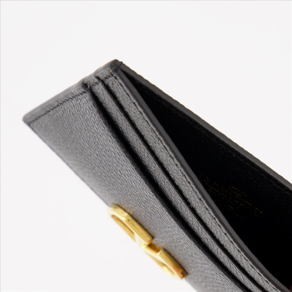 Piccola pelletteria Porte-cartes VLogo Valentino Garavani Nero Femme