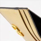 Small leather goods VLogo Card Holder Valentino Garavani Gold Women