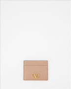 Petite maroquinerie Porte-cartes VLogo Valentino Garavani Rose Femme