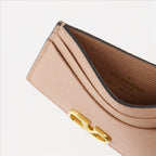 Petite maroquinerie Porte-cartes VLogo Valentino Garavani Rose Femme