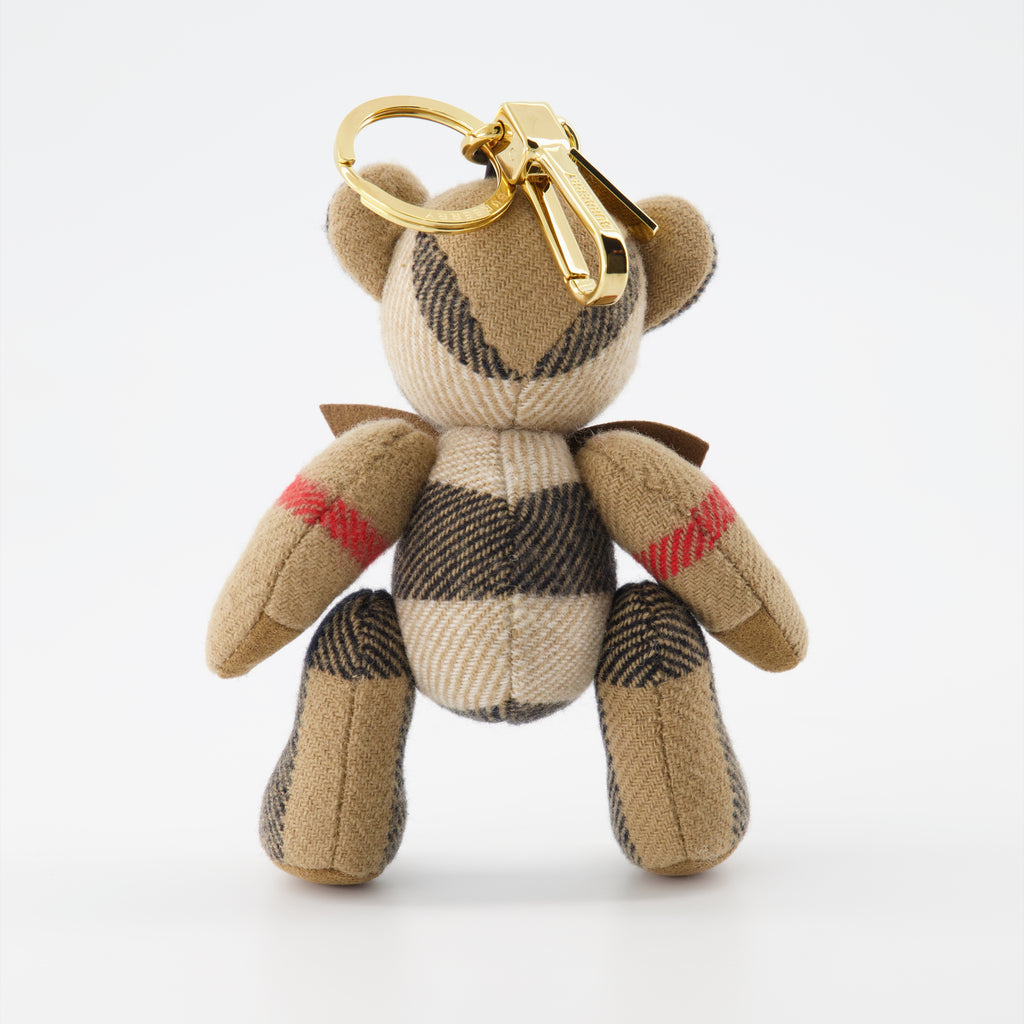 Porte clés Thomas Bear à carreaux