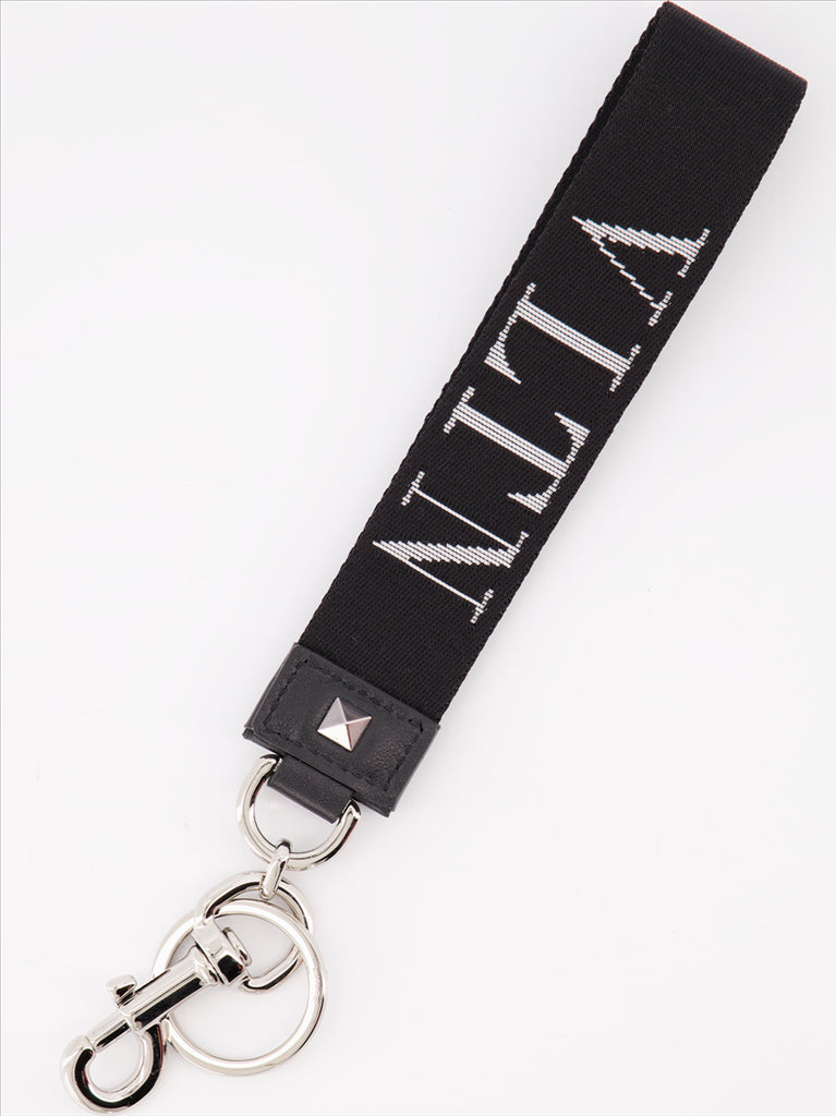 Lifestyle VLTN keychain Valentino Garavani Black Man