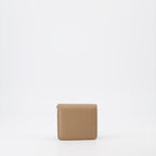 Kleine lederwaren Porte-monnaie Signature à chaîne Maison Margiela Braun Unisex