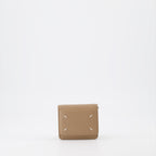 Kleine lederwaren Porte-monnaie Signature à chaîne Maison Margiela Braun Unisex